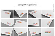 Logo Mockup Bundle - Paper Print, a Product Mockup by Mr.Mockup™ (Thumbnail 6 of 12)