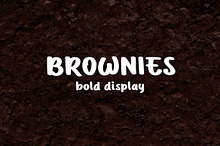 Brownies - Bold Display Font