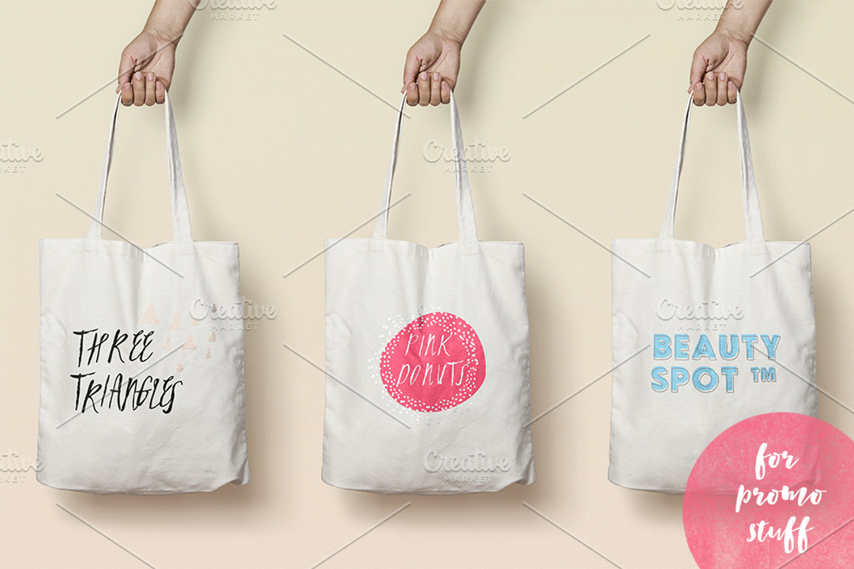 Girly Logos + Creation Kit w/ Fonts, a Branding & Logo Template by ...