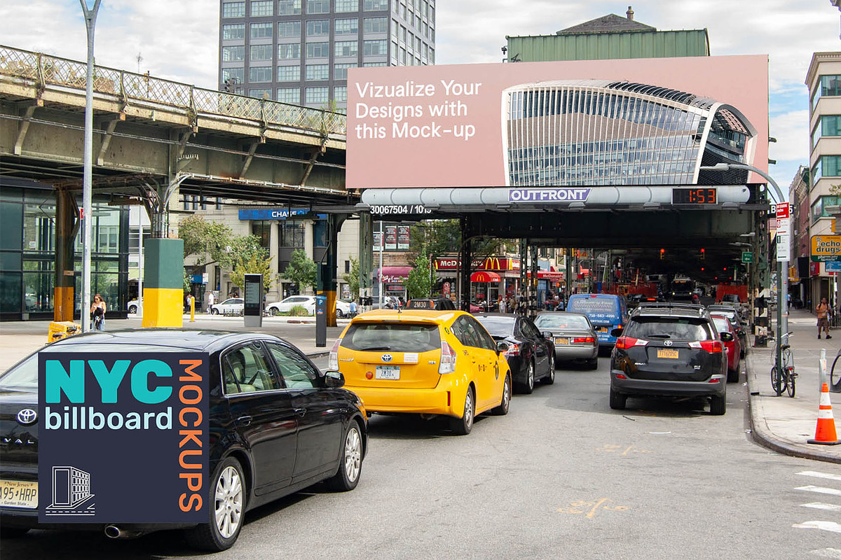 NYC Billboard Mockup Bundle, an Advertising Mockup by NYC Billboard Mockups (Photo 7 of 7)
