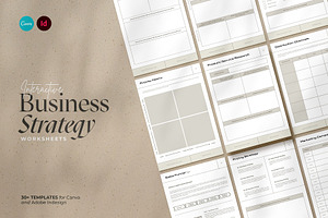 Interactive Business Strategy Sheets