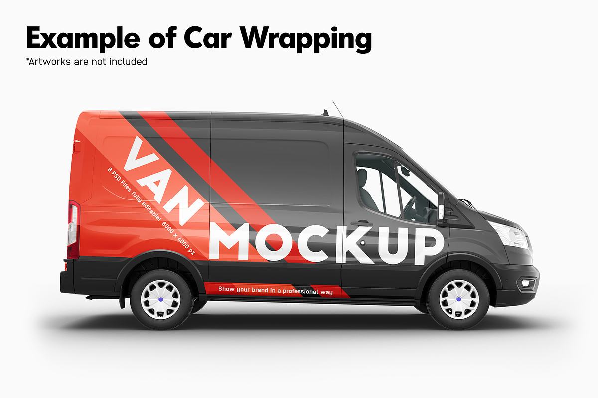 Van Mockup 13, an Advertising Mockup by Mockupix (Photo 5 of 12)
