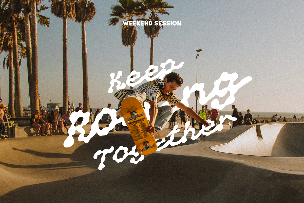 Nortley Organic Street Display Font, a Script Font by Creacy Studio (Photo 5 of 9)