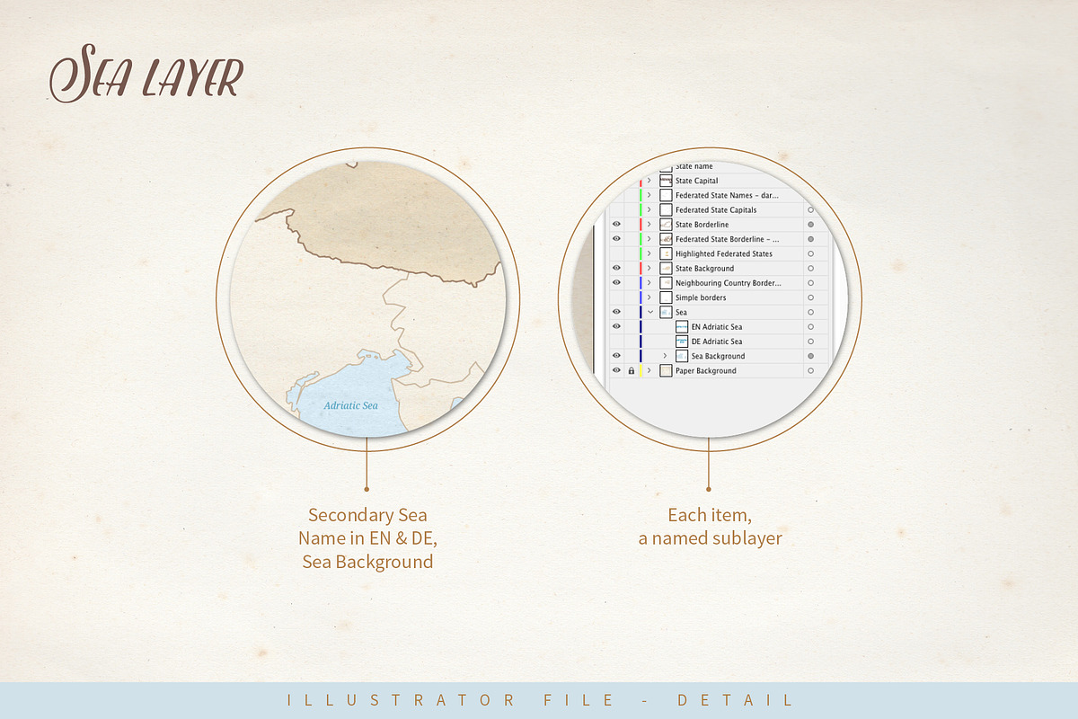 Le Tour du monde - Austria map, an Object Graphic by volume 1 visual design (Photo 15 of 20)