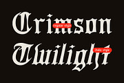 CS Rubeus Drawn, a Blackletter Font by Craft Supply Co. (Thumbnail 6 of 8)