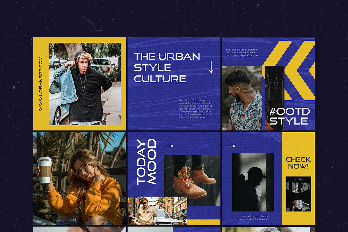 Vighpey Puzzle Instagram Feed, a Social Media Template by Azruca (Photo 2 of 7)