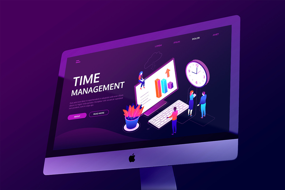Isometric business illustrations, an iPhone Mockup by Boyko Pictures (Photo 3 of 8)
