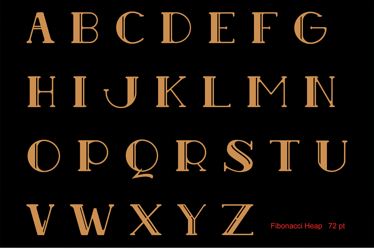 Fibonacci Heap - Slab Serif, a Slab Serif Font by erlosDESIGN (Photo 3 of 12)