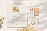 Scandi Nursery Watercolor Collection, a Texture Illustration by Creativeqube Design (Thumbnail 2 of 18)