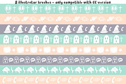 Dark font + patterns, brushes, MORE!, a Script Font by Andrea De Oliveira (Thumbnail 10 of 10)