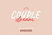 Couple Dream - Font Duo, a Script Font by MJB Letters (Thumbnail 1 of 10)