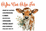 Quirky Farm Animals Clipart PNG, a Seasonal Illustration by CreationArt (Thumbnail 5 of 7)