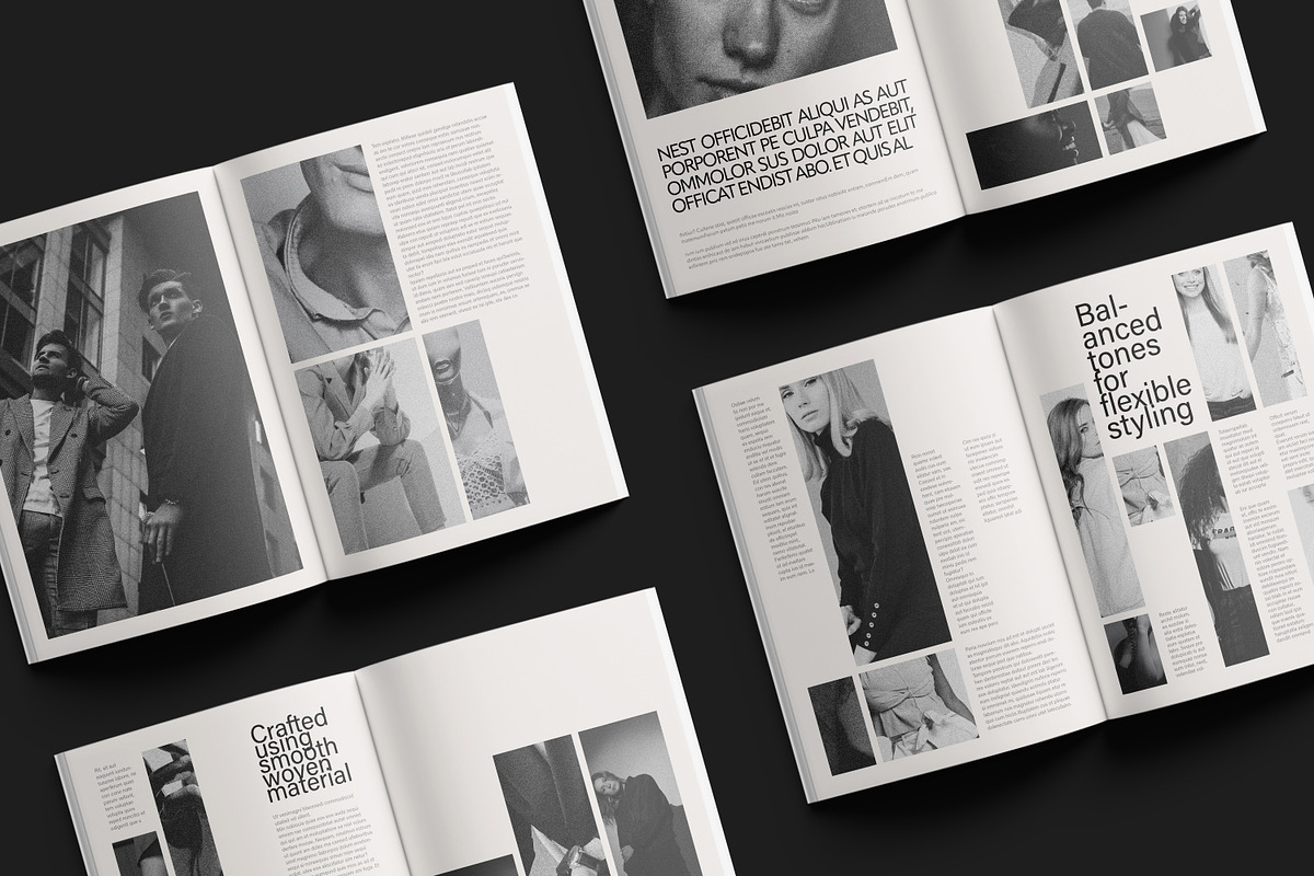 Elegant Fashion Magazine Layout, a Magazine Template by Artisan Vibes (Photo 4 of 7)