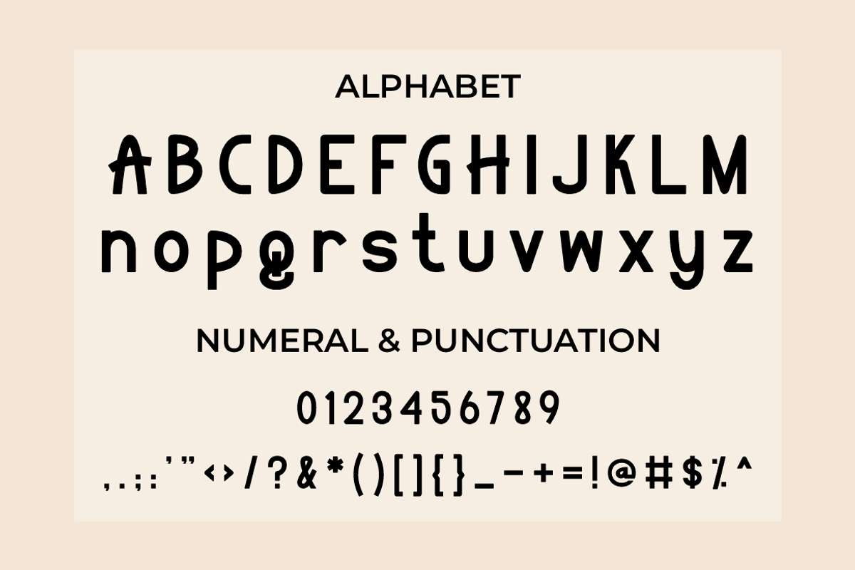 Font Bundle Modern Display, a Sans Serif Font by MaikoHatta (Photo 12 of 12)