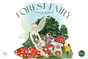 Fairytale Forest Watercolor Creator