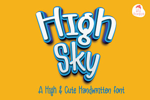 HighSky A High & Cute Font