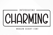 Charming | Script Font, a Script Font by Scratchones (Thumbnail 1 of 8)