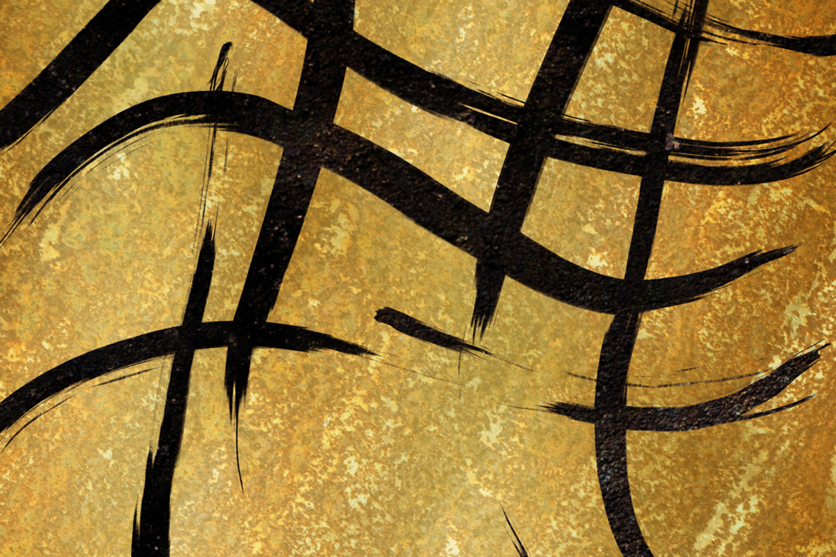 16 Golden Pattern Textures, a Pattern Graphic by Designbase (Photo 3 of 6)