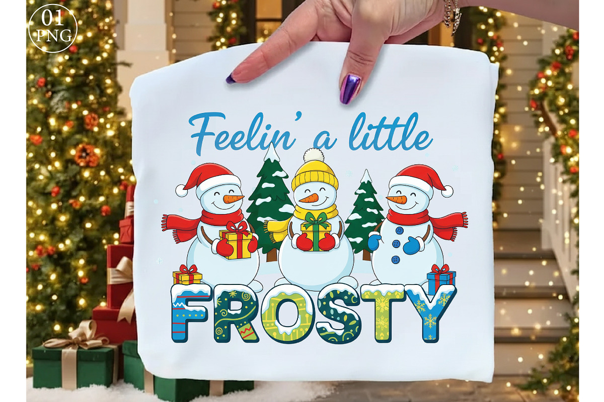 Feelin' a Little Frosty PNG, Sublima, an Illustration by Libby Wishes (Photo 1 of 8)