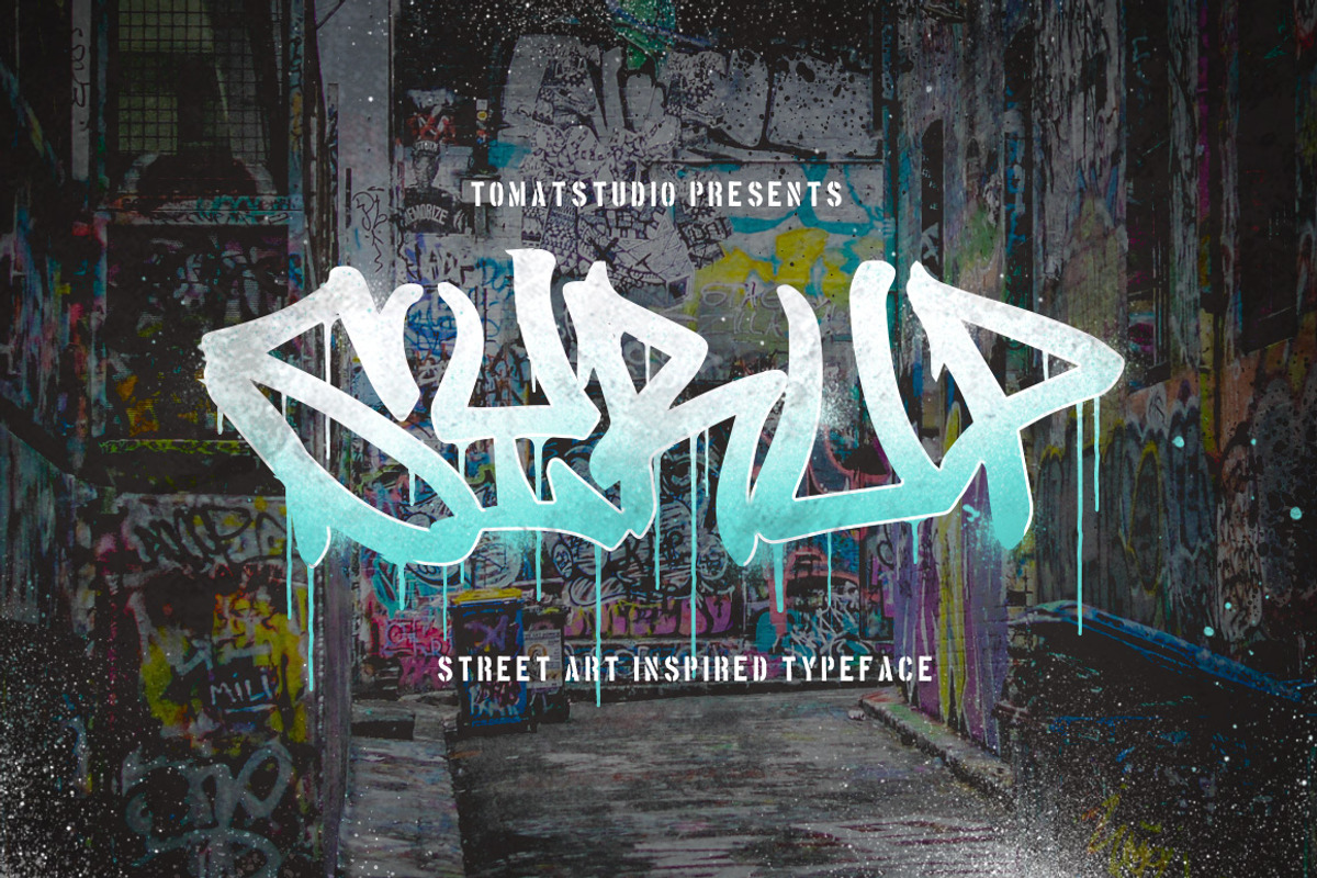 Graffiti Inspired Typeface | Syrup