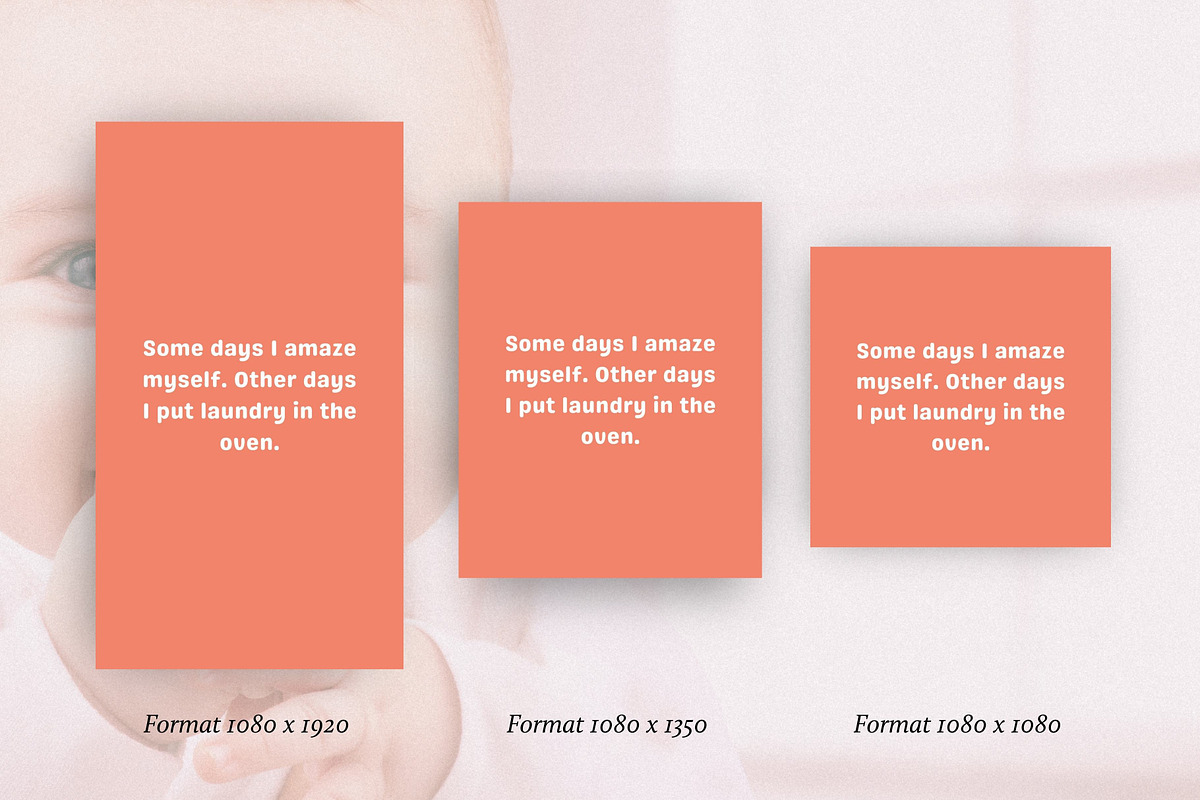 Mom Life Quote Templates Canva, a Social Media Template by DeeBeeDesign (Photo 9 of 9)