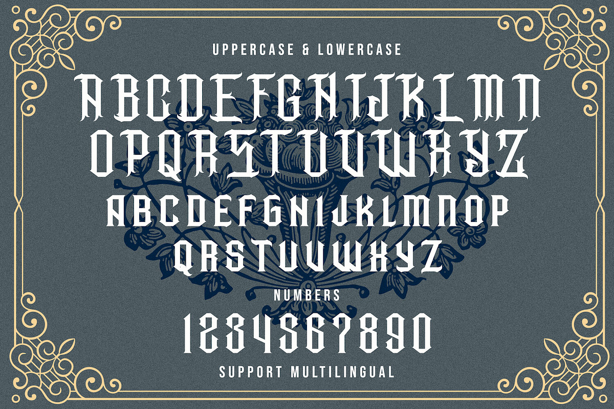 Bonwick Weaver - Victorian Font, a Blackletter Font by StringLabs (Photo 5 of 7)