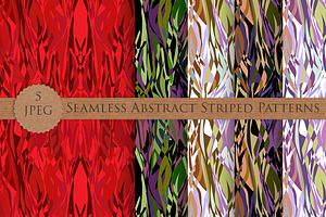 ABSTRACT seamless striped pattern