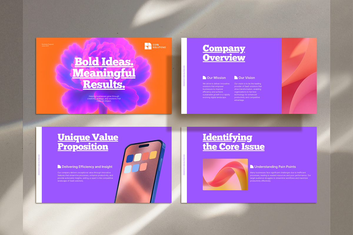 Vibrant Startup Pitch Deck, a Presentation Template by Creatif Foundry (Photo 4 of 7)