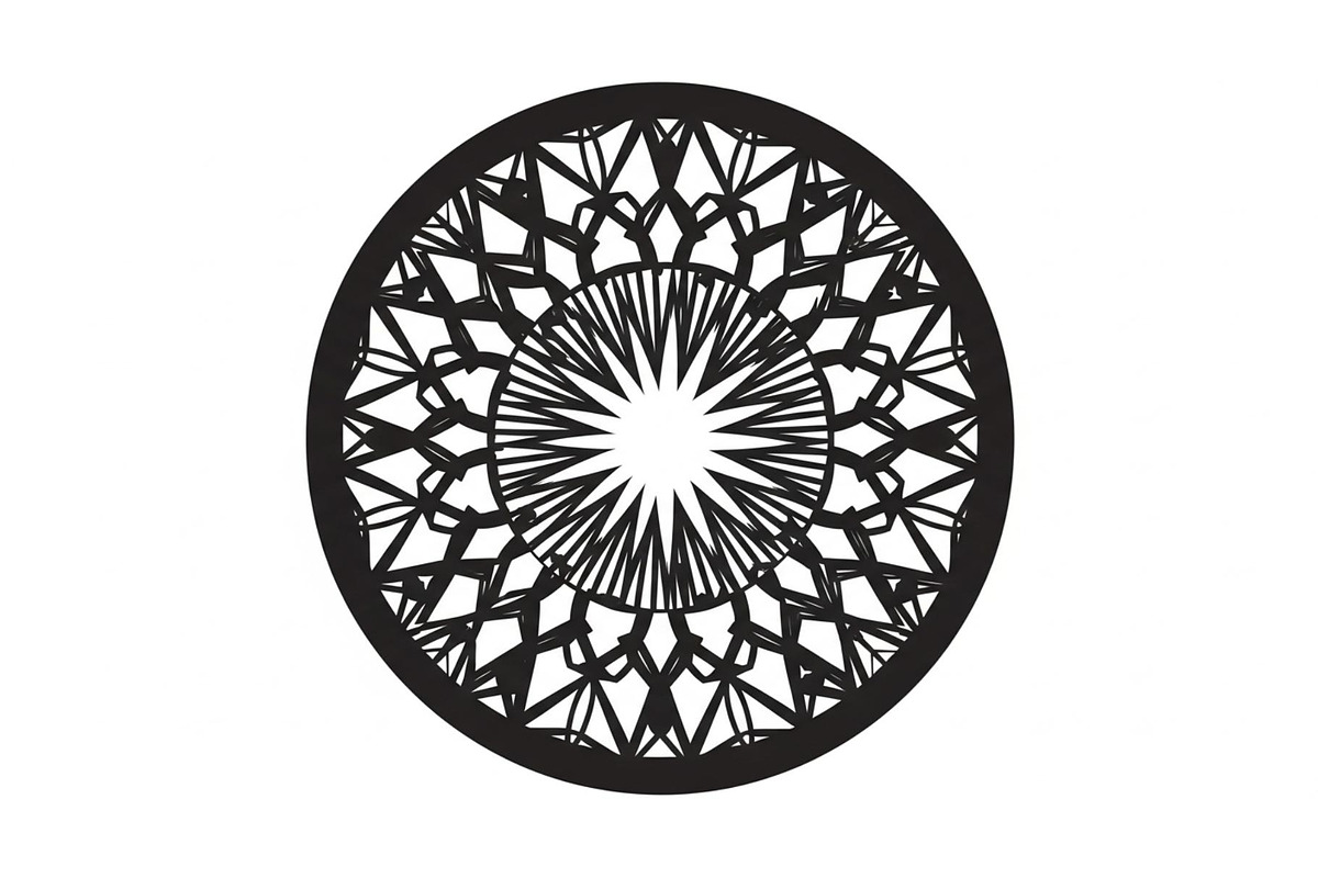 Geometric Mandala Vector Bundle, an Illustration by Designs_River (Photo 23 of 51)