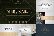Art Deco Collection - Fonts, Vectors, a Serif Font by VP Fonts (Thumbnail 7 of 23)