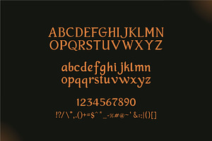 Missterio Mystery Story Font