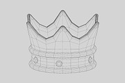 Crown 3d model, an Object 3D Model by fahad121 (Thumbnail 7 of 7)