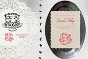 Vintage Lambeth Cakes & Frames, an Object Graphic by PaperJamLab (Thumbnail 3 of 11)
