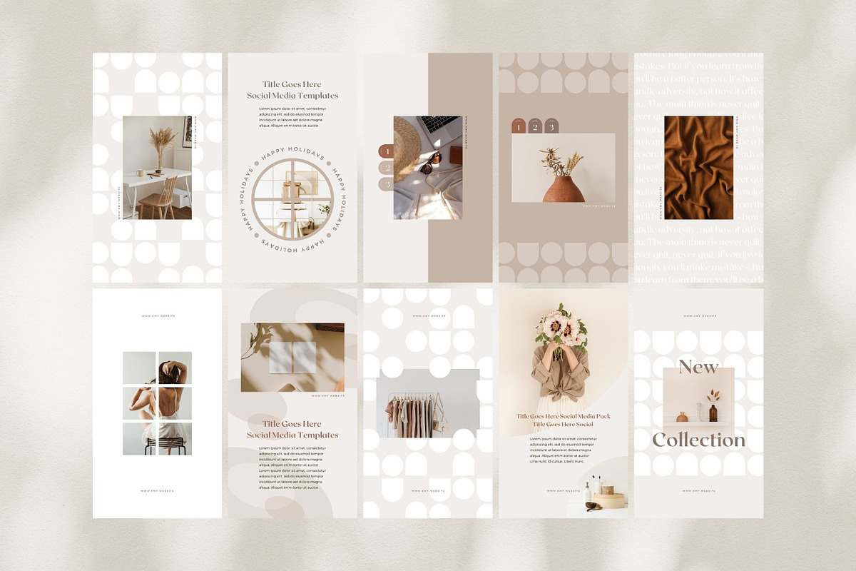 Instagram Story Templates Canva, a Social Media Template by Keikoya (Photo 4 of 16)
