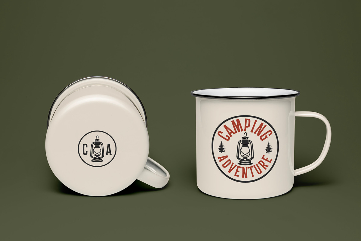 Camping Adventure Graphic Set, an Illustration by cd-design.co (Photo 5 of 7)