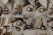 20 Boho Candle Jar Mockups, a Packaging Mockup by Artcoast Std. (Thumbnail 9 of 11)
