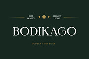 Bodikago Luxury Serif Font, a Serif Font by UICreative (Thumbnail 1 of 5)