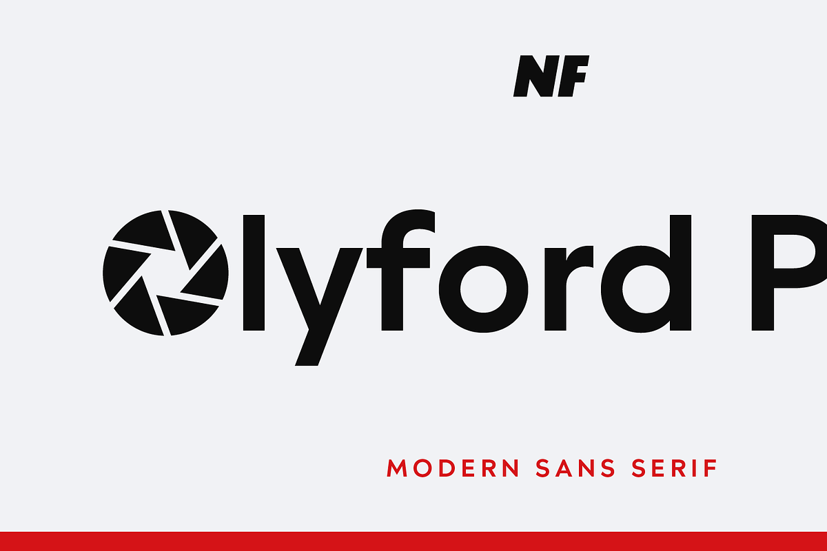 Olyford Pro - Sans Serif Typeface, a Sans Serif Font by NicolassFonts (Photo 1 of 7)