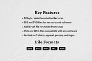 Plastisol T-shirt Texture Collection, a Texture Graphic by cd-design.co (Thumbnail 11 of 11)