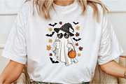 Cute Halloween Ghost PNG, a Graphic by Libby Wishes (Thumbnail 4 of 6)