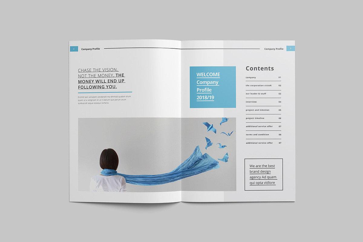 Corporate Brochure, a Brochure Template by Tanber Hossen (Photo 2 of 13)