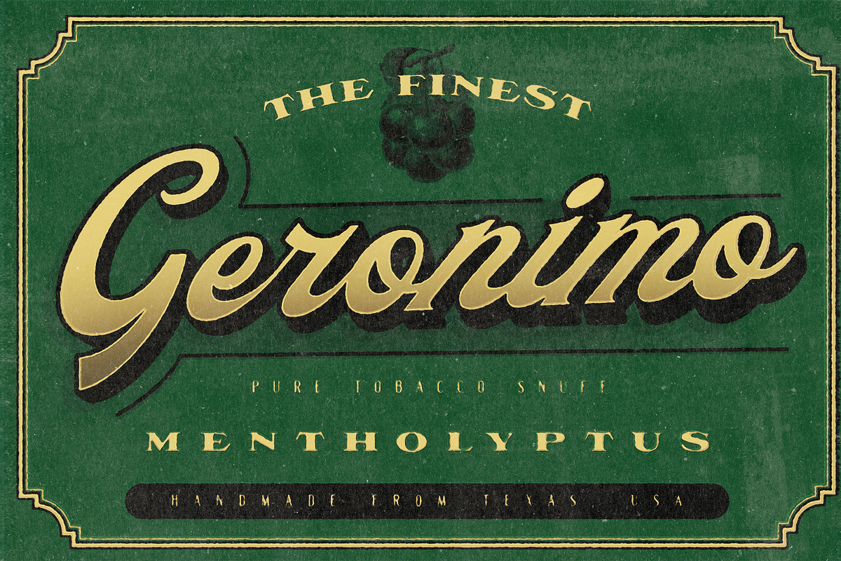 Fathers - Vintage Old Lettering Font, a Font by Konstantine Studio (Photo 3 of 8)