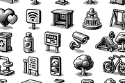 Green Living Eco Icon Set, an Object Graphic by RT Studio (Thumbnail 3 of 4)