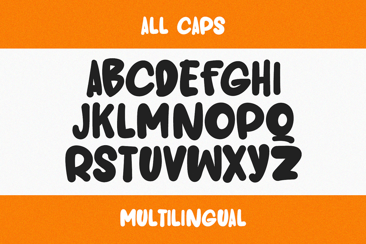 Uraro Carrot Lovely Cheerful Display, a Handwritten Font by Maulana Creative (Photo 6 of 7)