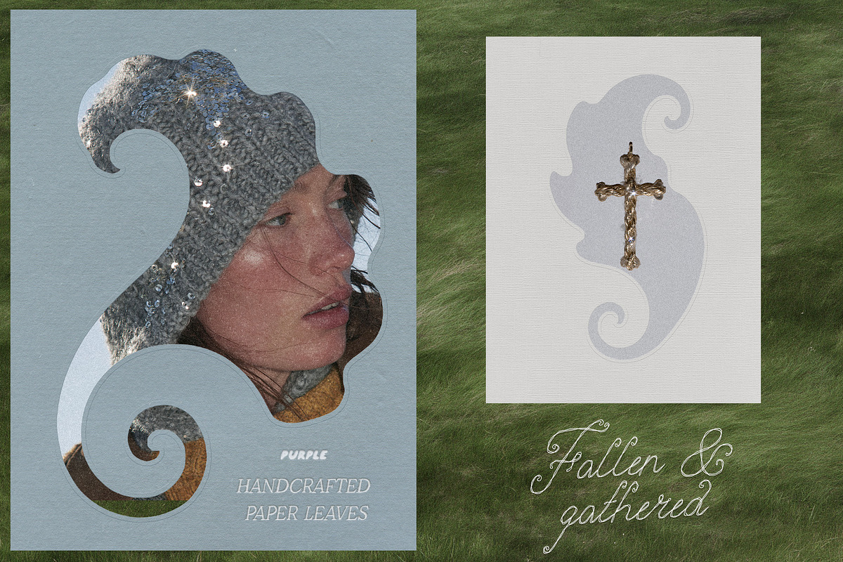Fallen & Gathered Paper Collage, an Object Graphic by Purple (Photo 4 of 13)