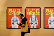 Retrocube Retro Square Display Font, a Font by PutraCetol Studio (Thumbnail 3 of 5)