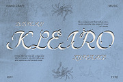 Kleiro - Chamber Calligraphy Script, a Script Font by riff.type (Thumbnail 1 of 10)