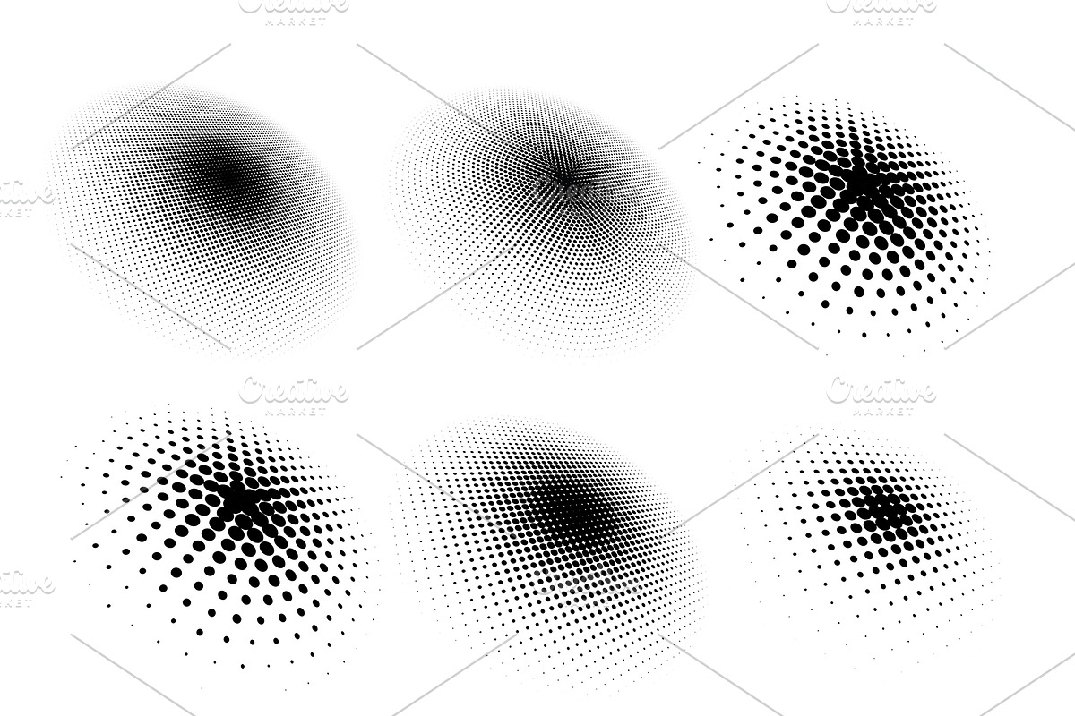 Gradia - Vector halftone Textures, a Texture Graphic by RDShop (Photo 5 of 16)