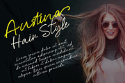 Blessing Willson, a Script Font by kerismaker (Thumbnail 8 of 10)