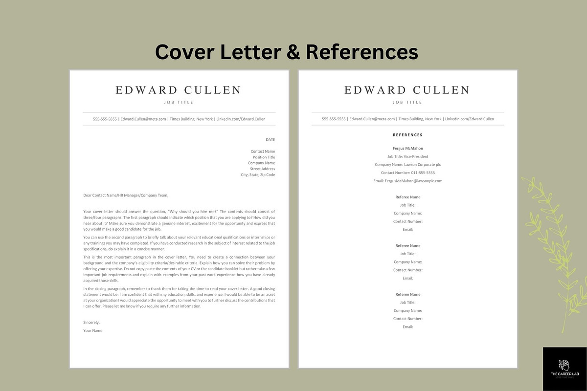 Minimalist ATS system optimised cv, a Resume Template by The Career Lab (Photo 6 of 11)